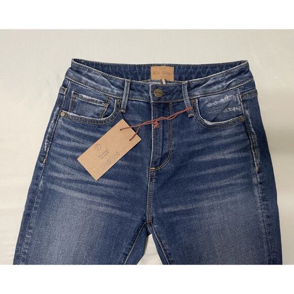 NWT Sundance Catalog Driftwood “AUDREY HIGH RISE” Straight Leg‎ Jeans 24X33 $98 - Picture 2 of 6